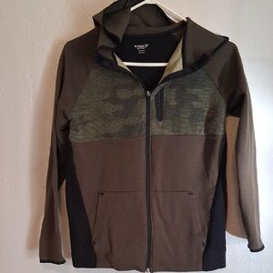 Urban Pipeline Kids Hoodie in Camo and Brown